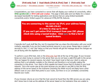 Tablet Screenshot of ds.testmyipv6.com